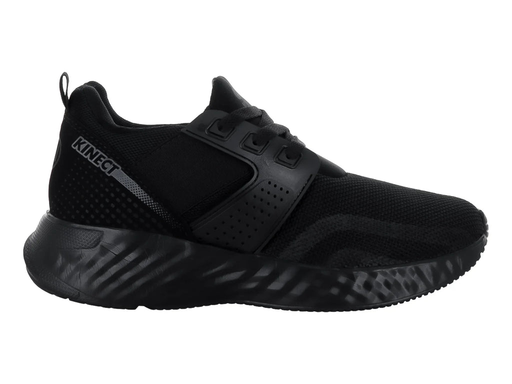 Tenis Kinect Negro Monocromo para Mujer