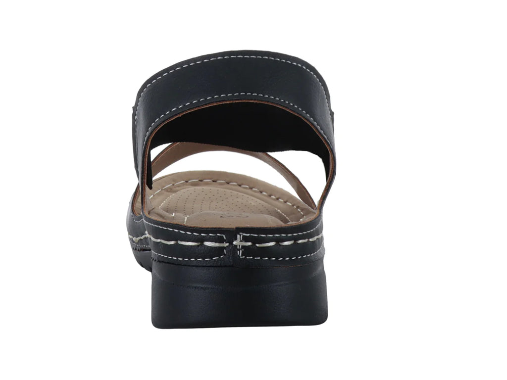 Sandalias Comfort Fit Negro para Mujer