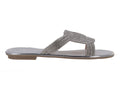 Sandalias Luna Rosa Color Plata para Mujer