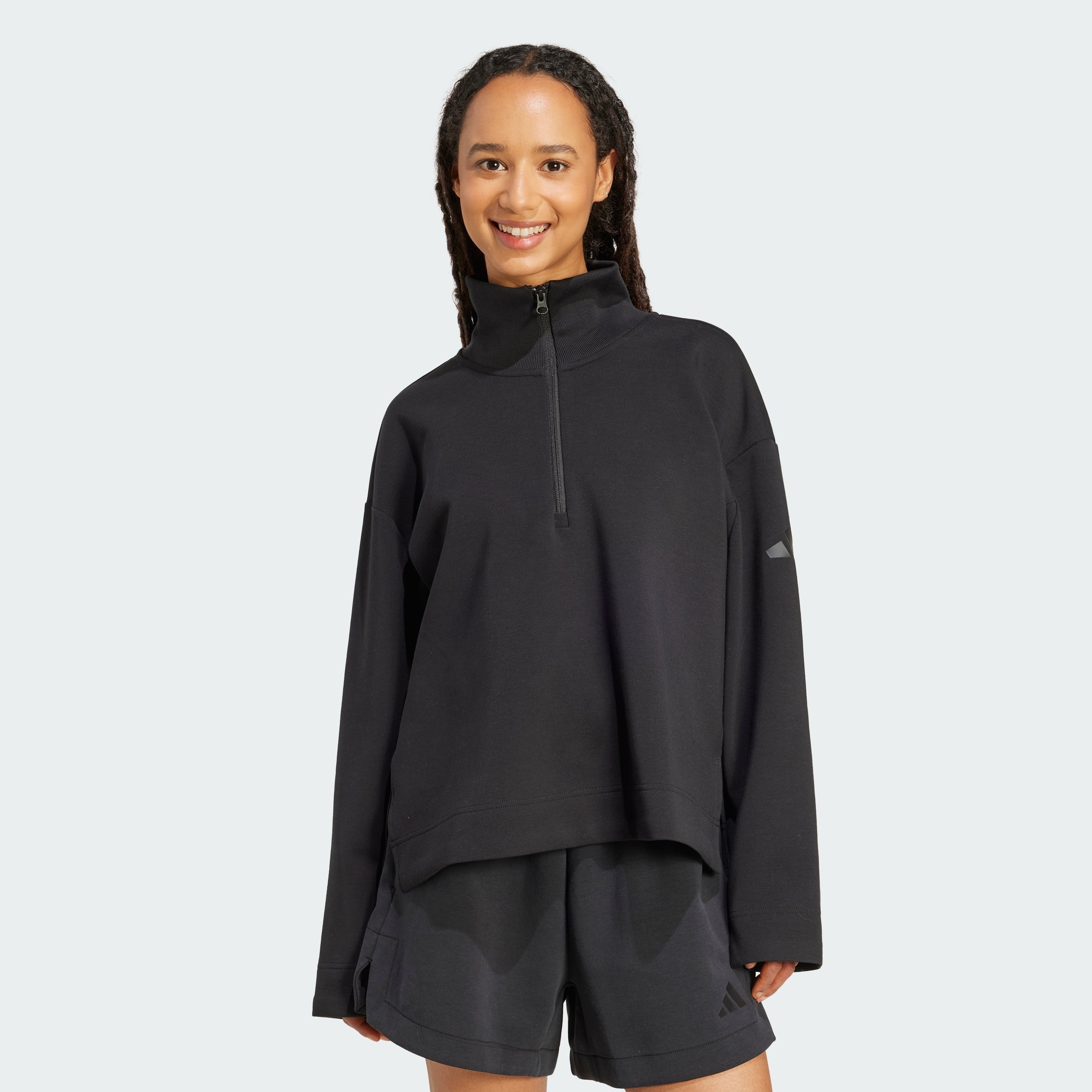 Women's adidas Soft Lux Quarter-Zip