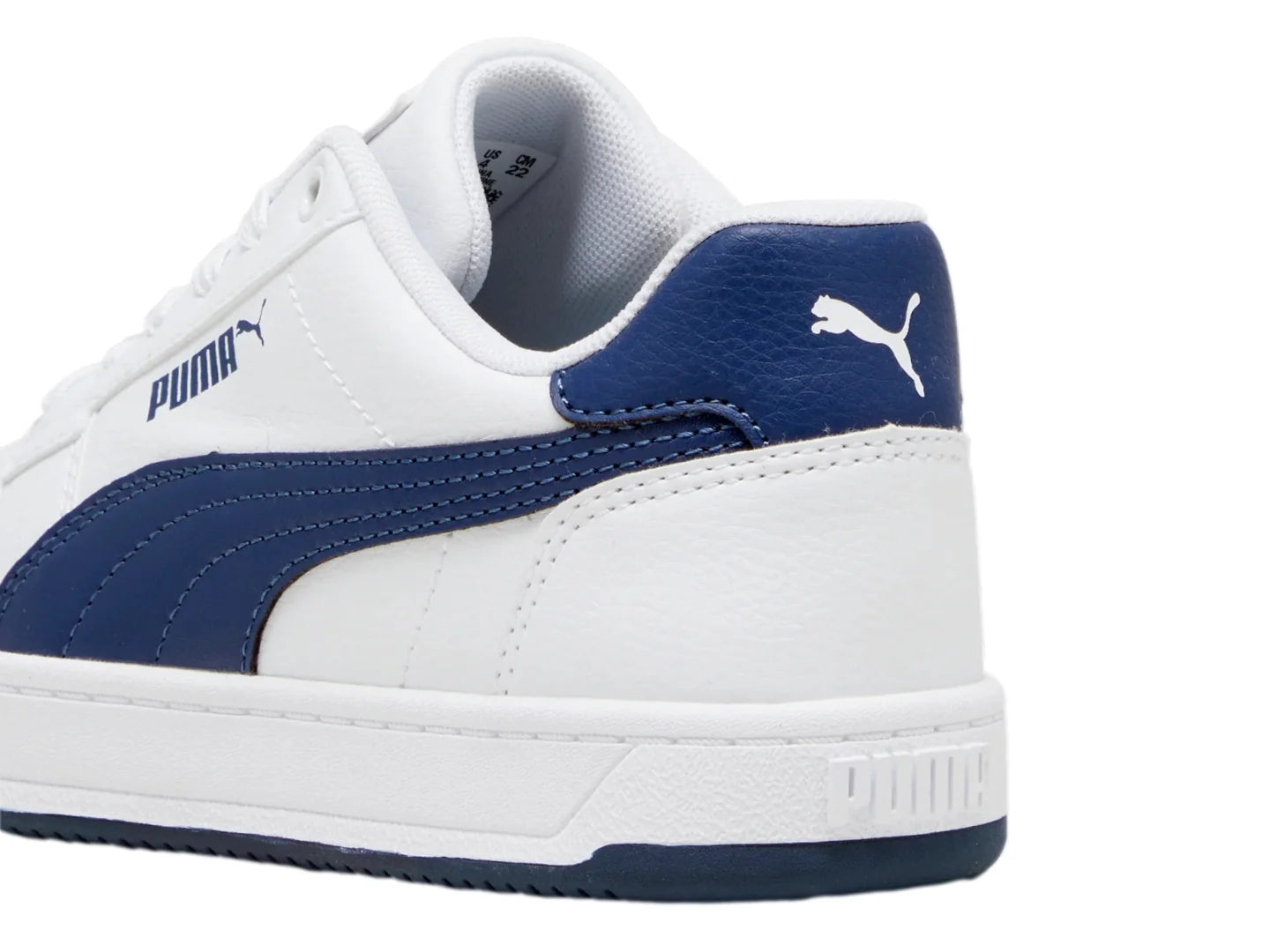 Tenis PUMA Caven 20 Blanco y Azul para Niño