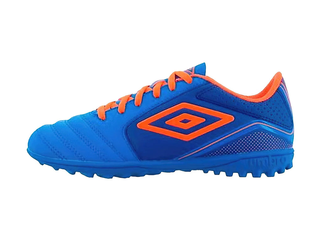 Tenis de Fútbol Umbro Classico XII LT Azul y Naranja para Niño