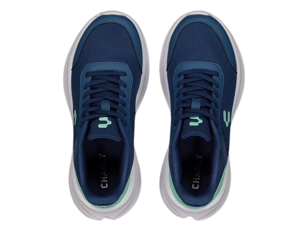 Tenis Charly Azul Marino y Aqua para Mujer
