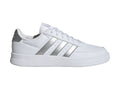 Tenis Adidas Breaknet 20 Blanco y Plata para Mujer