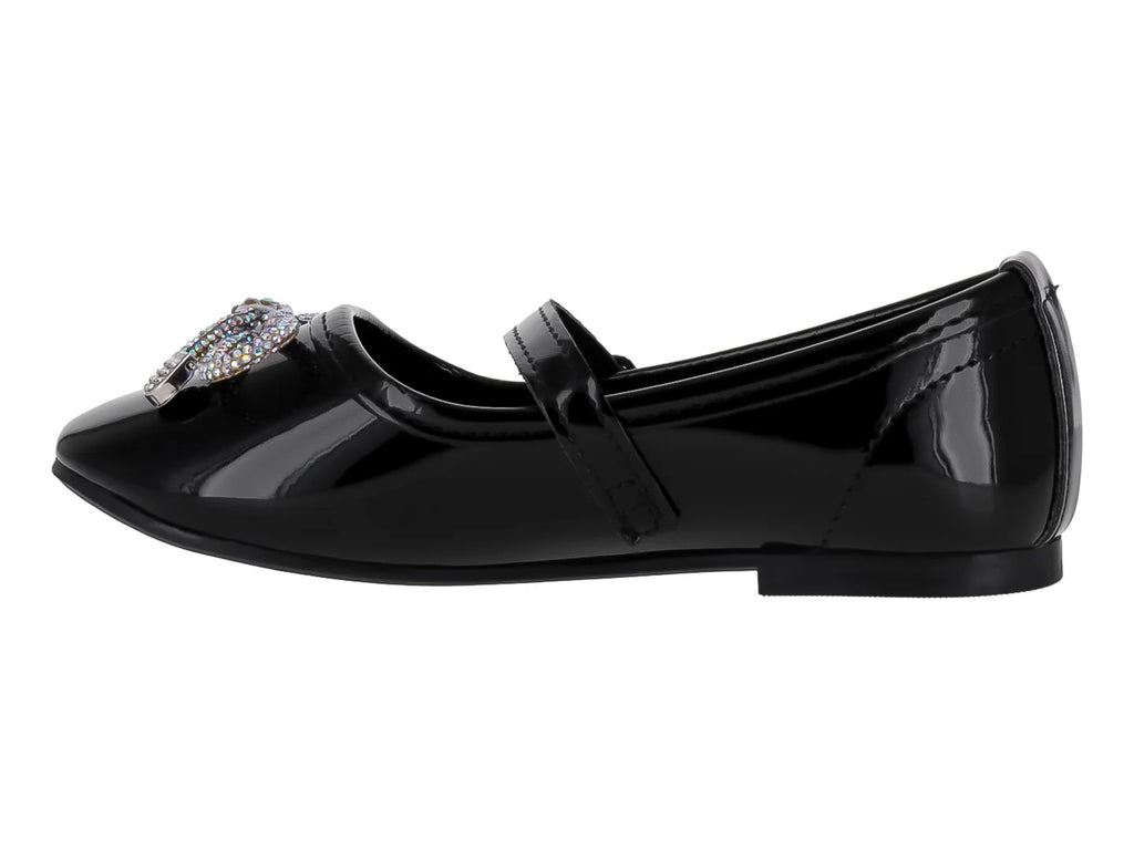 Zapatos 4EVER de Charol Negro para Niña