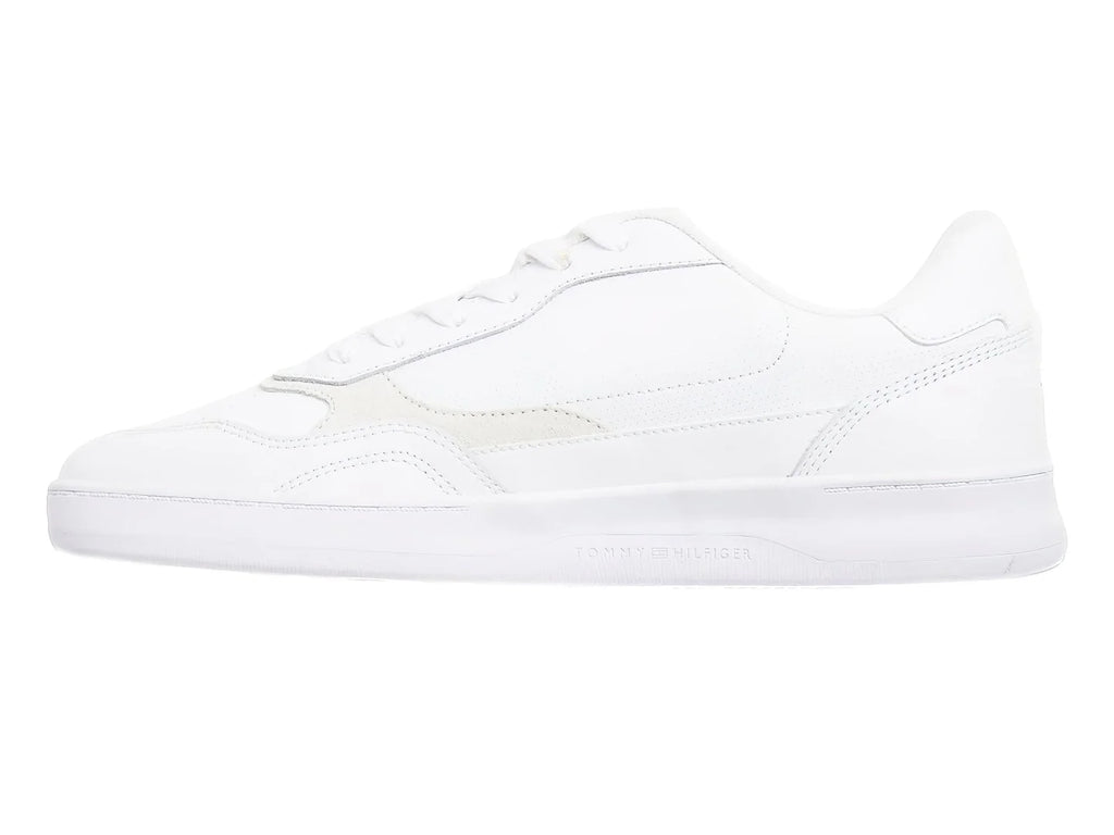 Tenis Tommy Hilfiger Court Cupsole Retro Blancos para Hombre