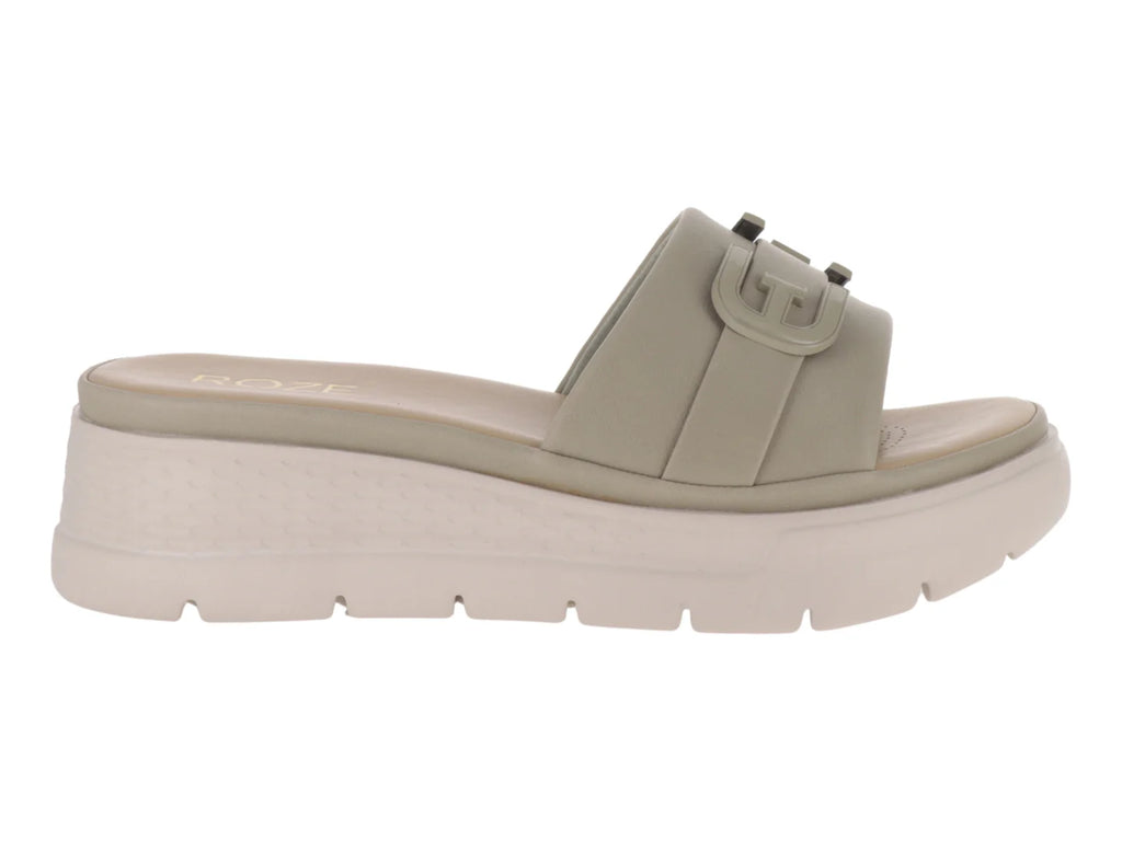 Sandalias Roze Verde Plataforma para Mujer