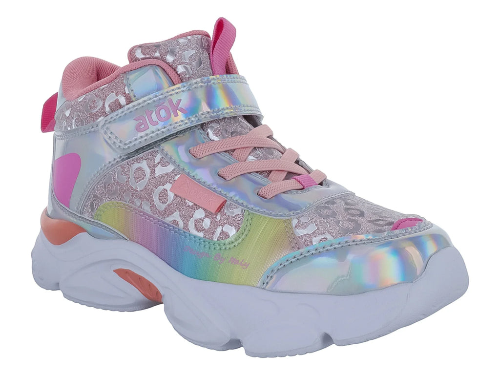 Tenis ATOK Charol Pink para Niña
