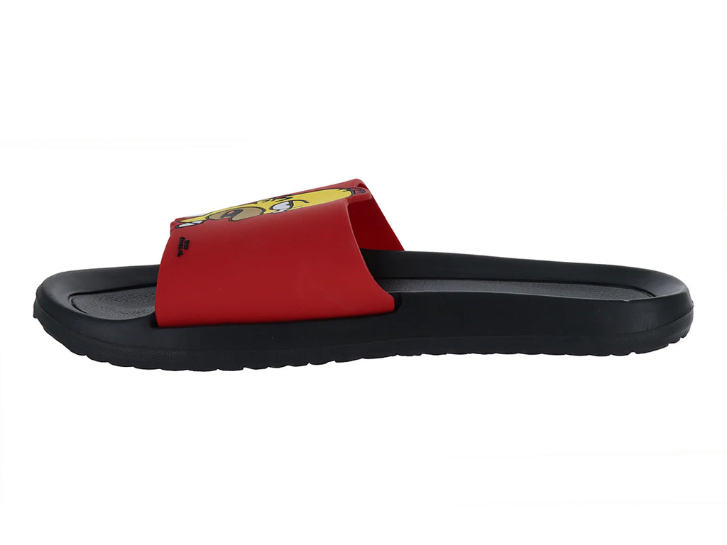 Sandalias ARRA Slide Rojo Negro para Hombre