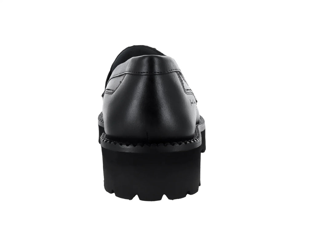 Zapatos Cuadra de Piel de Caimán Negro para Hombre