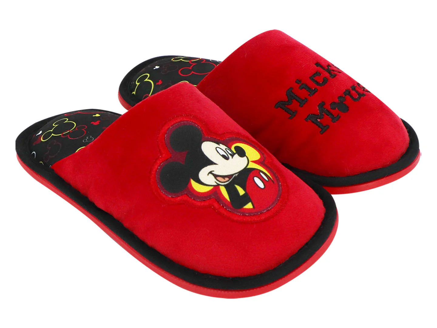 Pantuflas ARRA Rojo y Negro para Niño