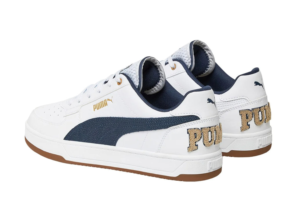 Tenis PUMA Caven 20 Retro Club Blanco y Azul Marino para Hombre