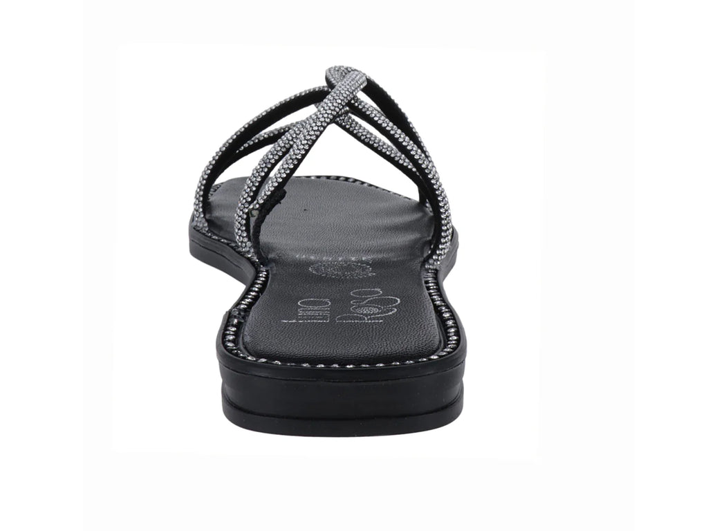 Sandalias Luna Rosa Negro para Mujer