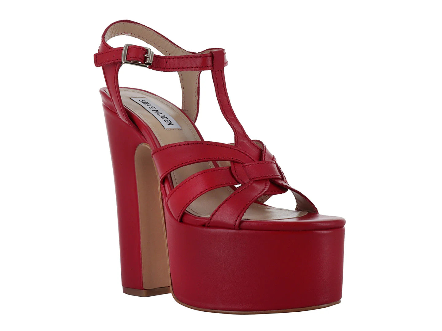 Sandalias Steve Madden Cultivate Rojo para Mujer