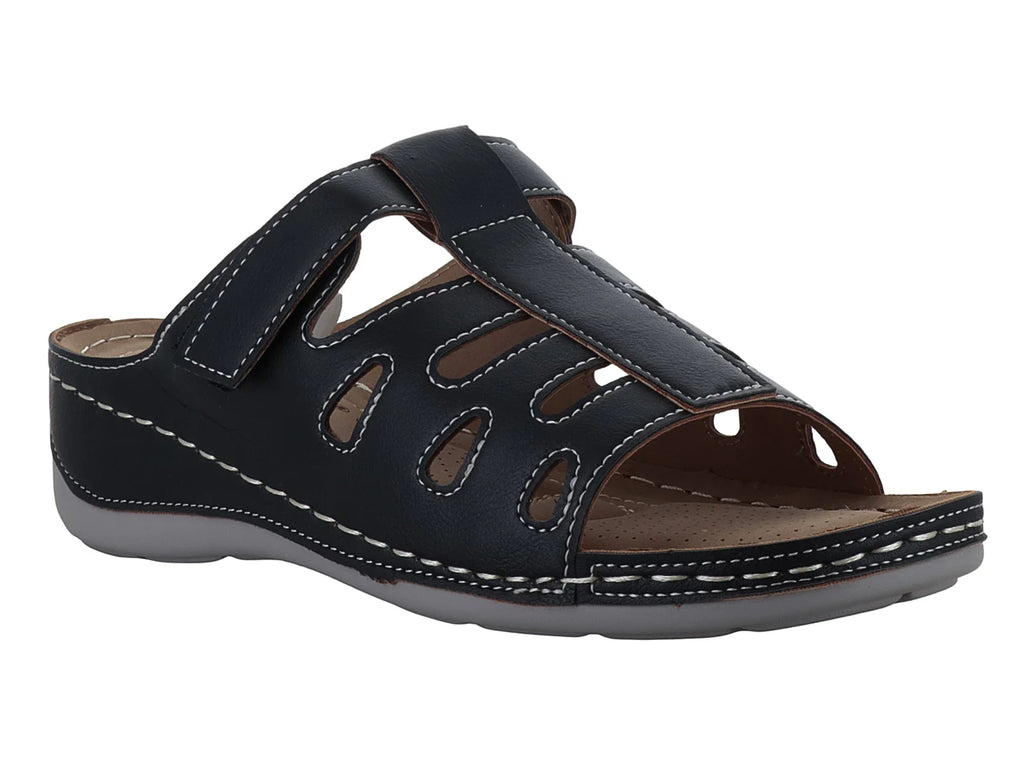 Sandalias Comfort Fit Negro para Mujer