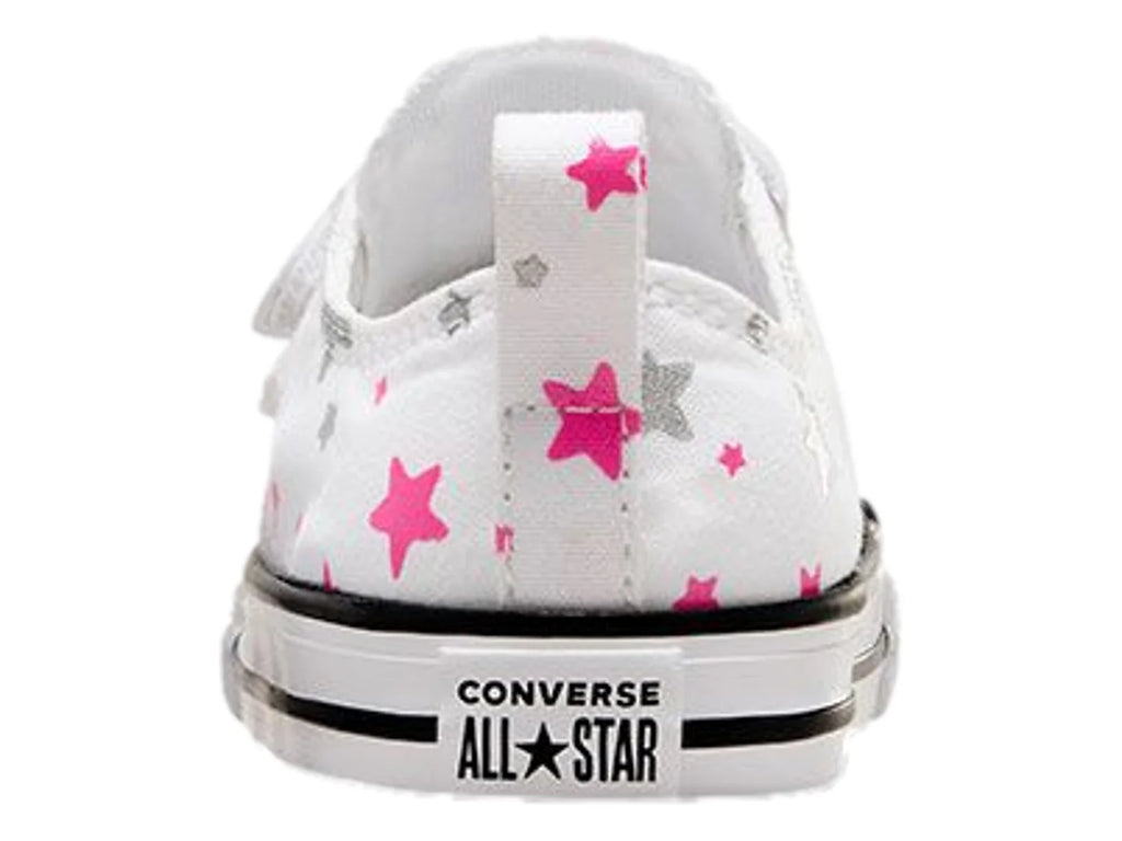 Tenis Converse Chuck Taylor All Star Easy On Blanco y Rosa para Niña