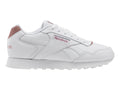 Tenis Reebok Royal Glide Blanco y Oro Rosa para Niño