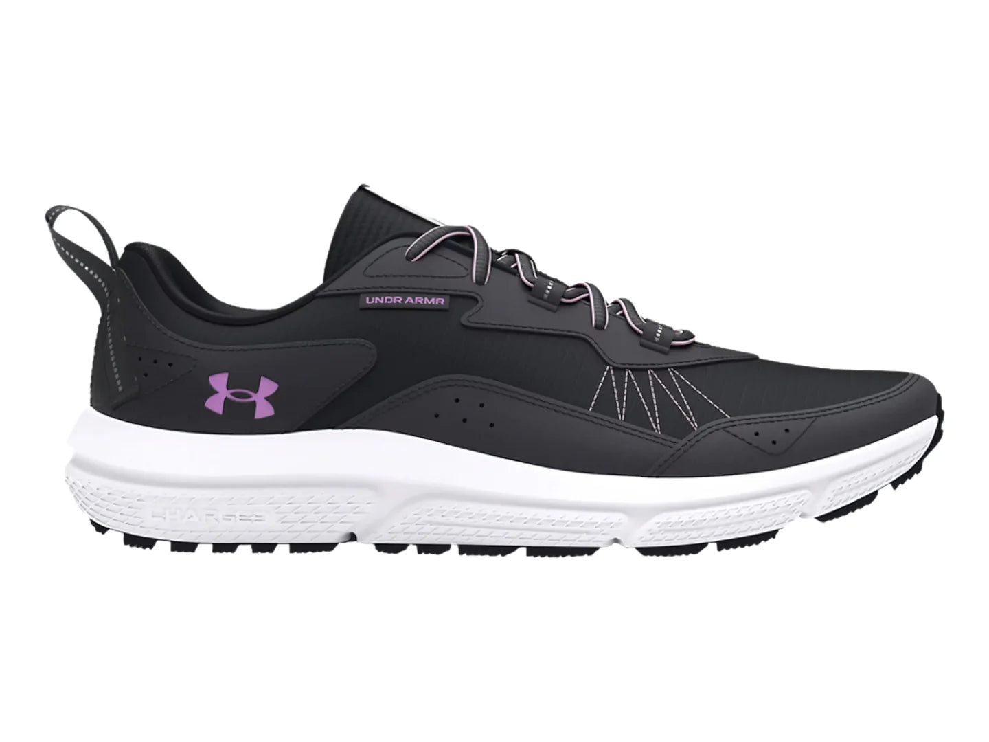 Tenis Under Armour Charged Versert 2 Negro para Mujer