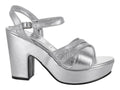 Sandalias Eluviera Plata para Mujer