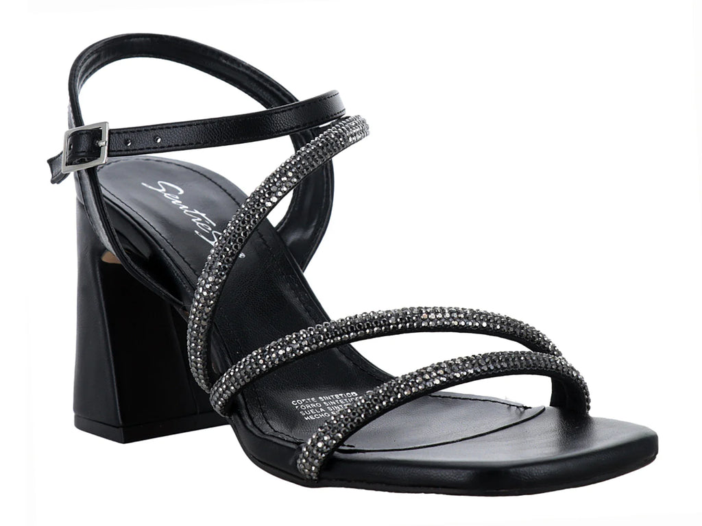 Sandalias Senties Negro para Mujer