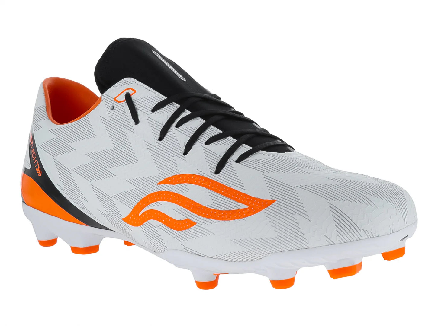 Tenis de Fútbol Furia Blanco y Naranja para Hombre