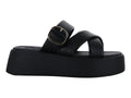 Sandalias Salamandra Negro Plataforma para Mujer