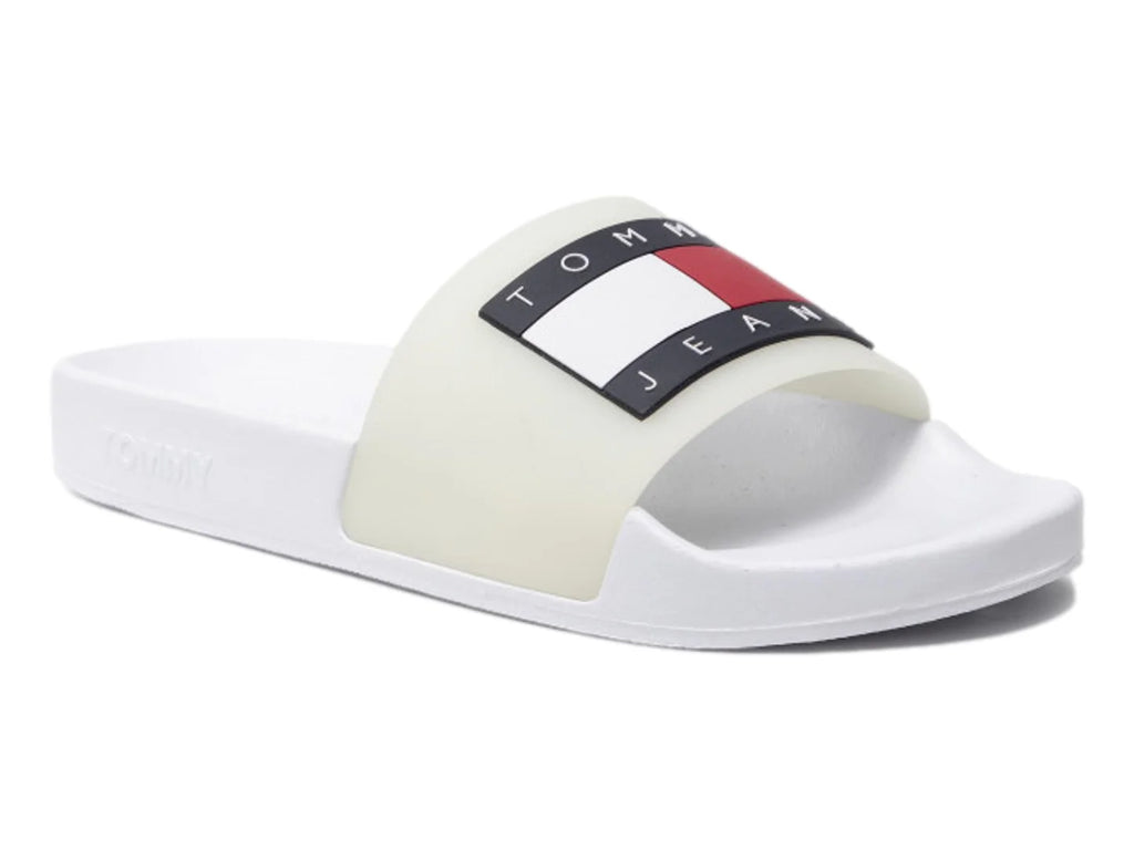 Sandalias Tommy Hilfiger Glow in the Dark Blancas para Mujer