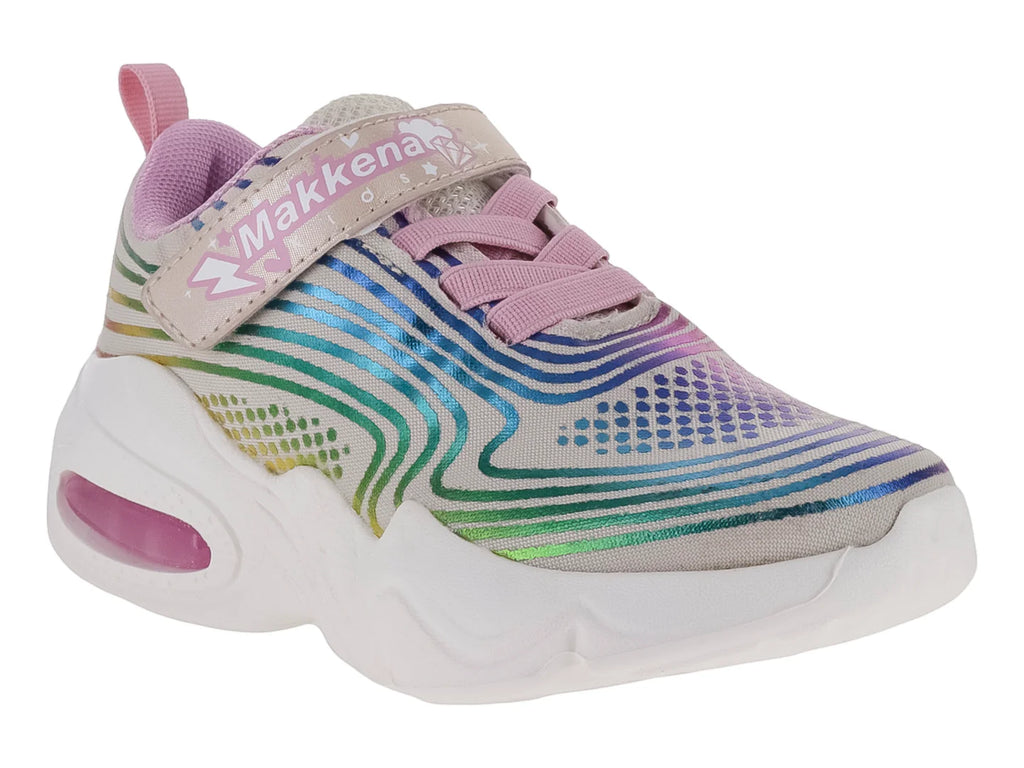 Tenis MAKENA Latte Rosa para Niña