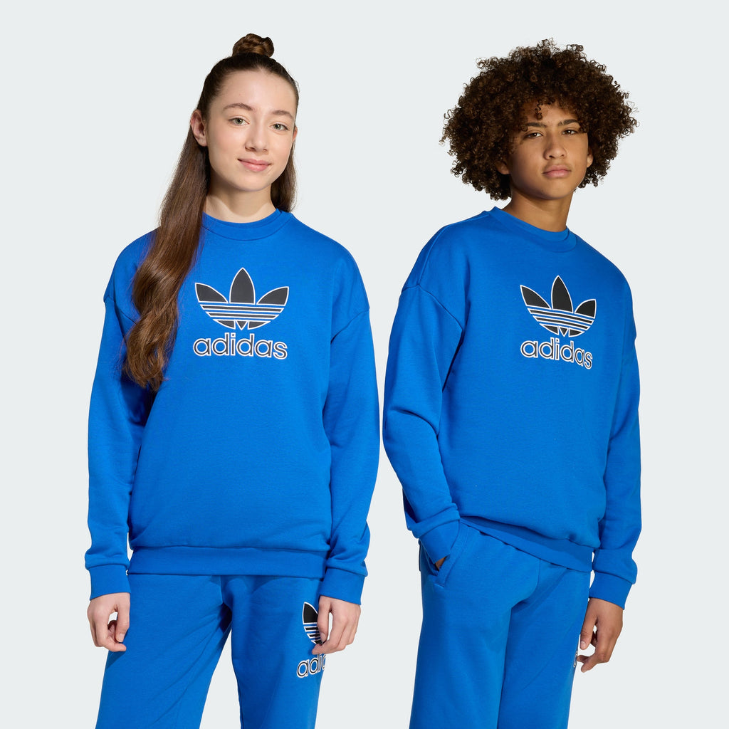 Kids' adidas Trefoil Crew Kids