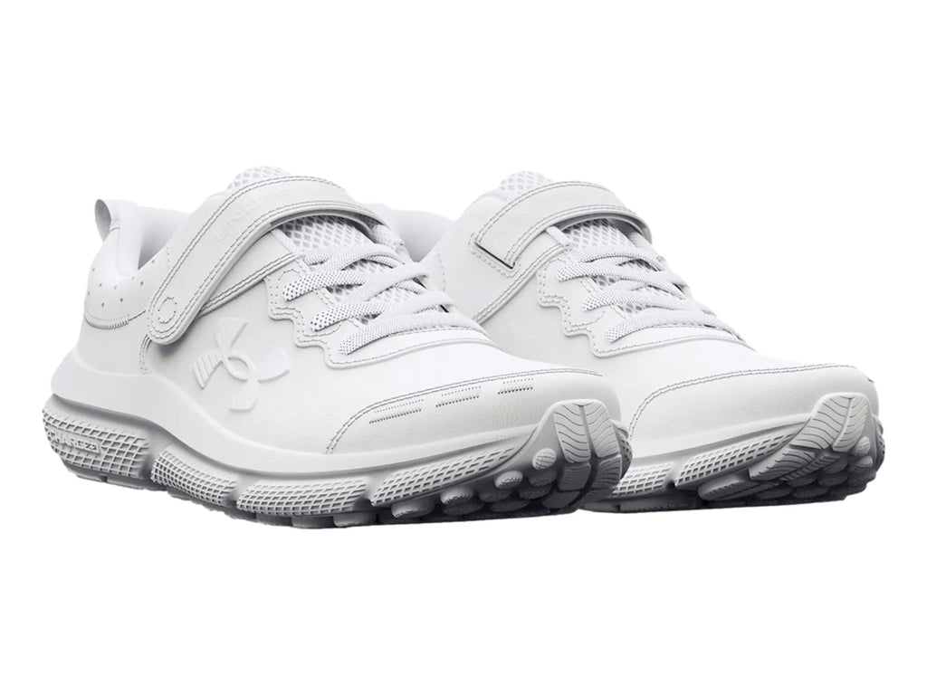 Tenis Under Armour BPS Assert 10 Blancos para Niño
