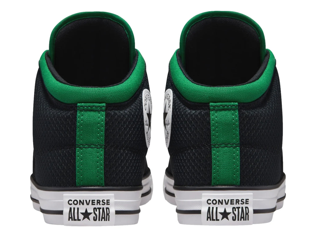 Tenis Converse Chuck Taylor All Star High Street Mid Negro y Verde para Hombre