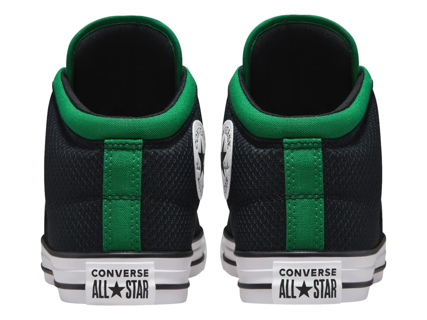 Tenis Converse Chuck Taylor All Star High Street Mid Negro y Verde para Hombre