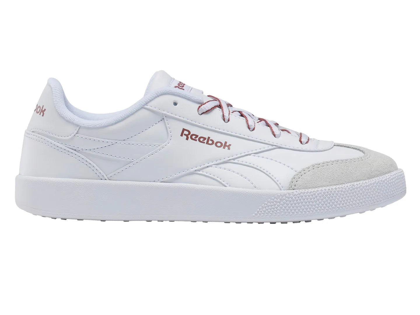 Tenis Reebok Smash Edge S Blanco y Rosa para Mujer