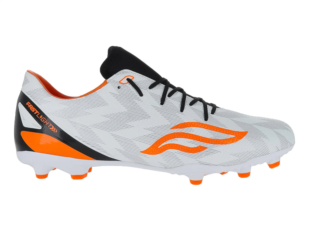 Tenis de Fútbol Furia Blanco y Naranja para Hombre