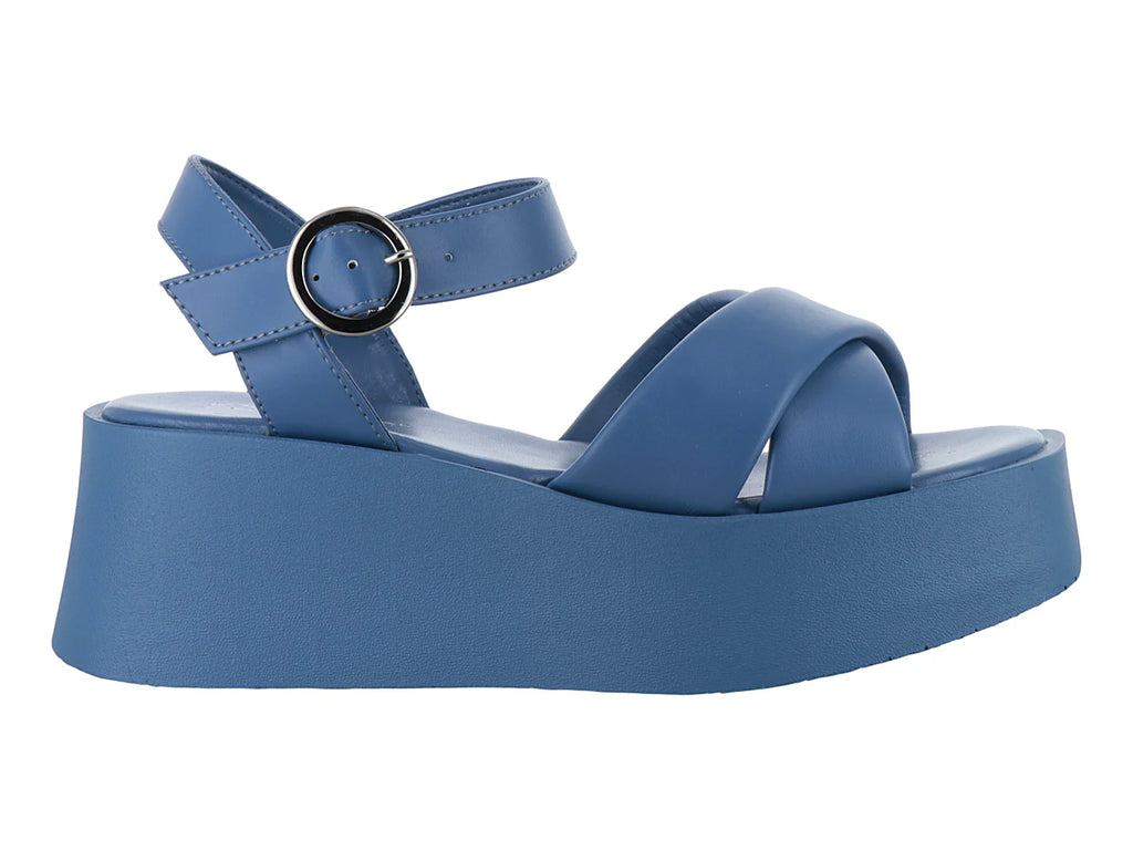 Sandalias Senties Plataforma Azul para Mujer
