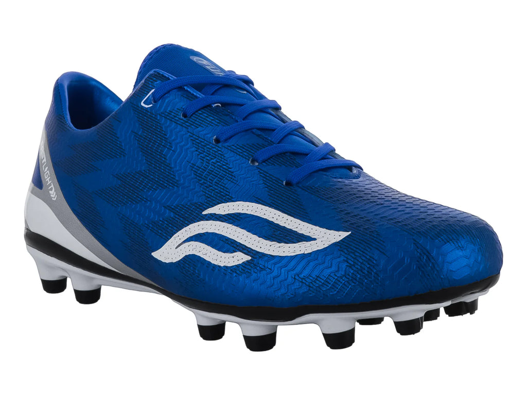 Tenis de Fútbol Furia Azul y Blanco para Niño
