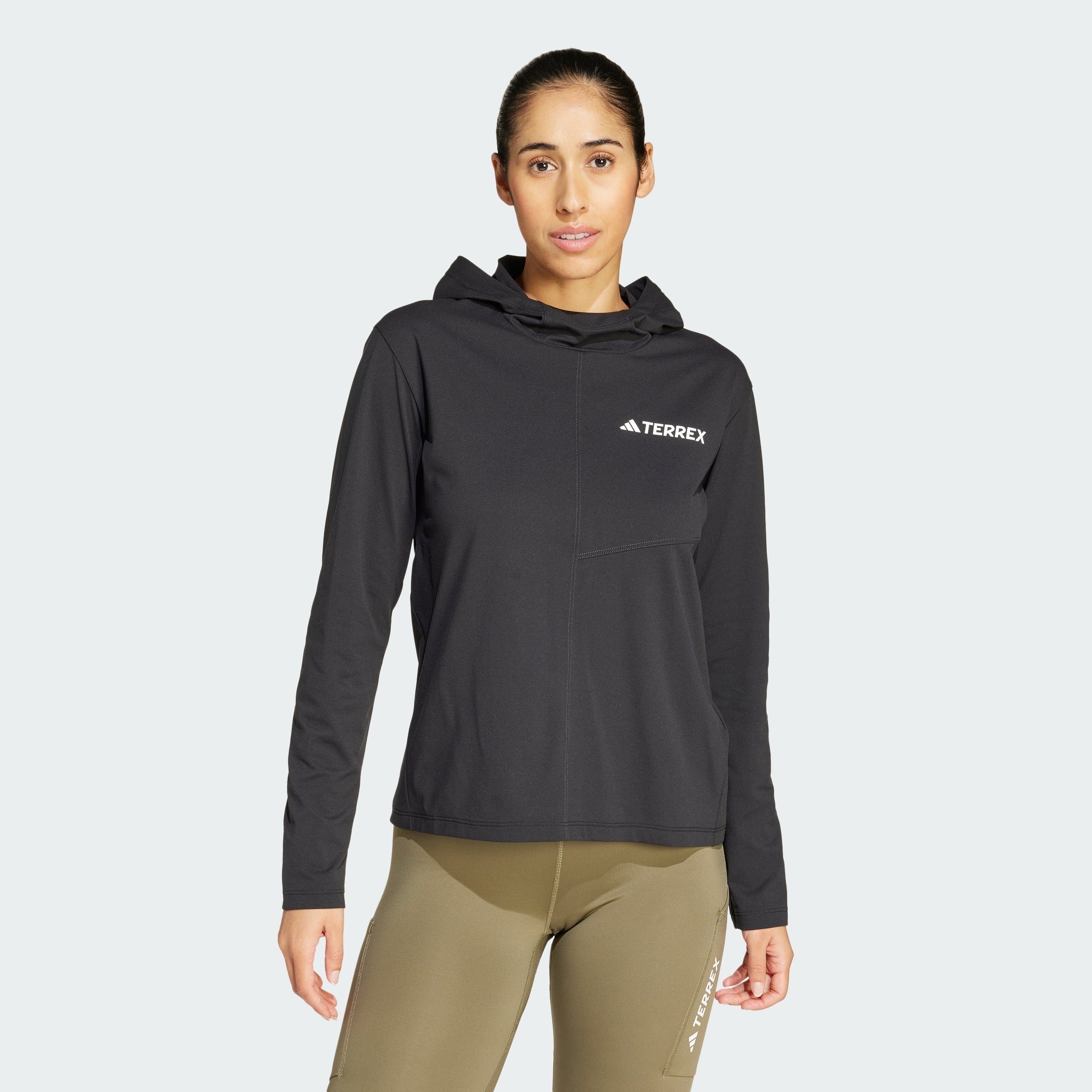 Women's adidas Terrex Multi Climacool Hooded Long Sleeve Top