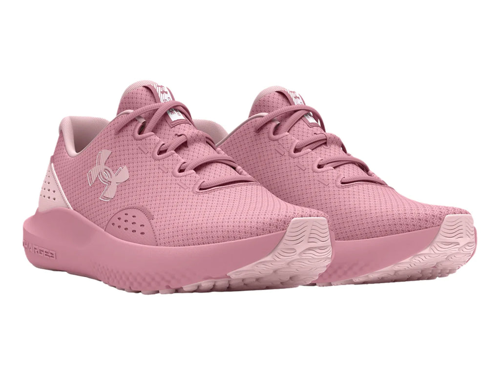 Tenis Under Armour Charged Surge 4 Rosa para Mujer