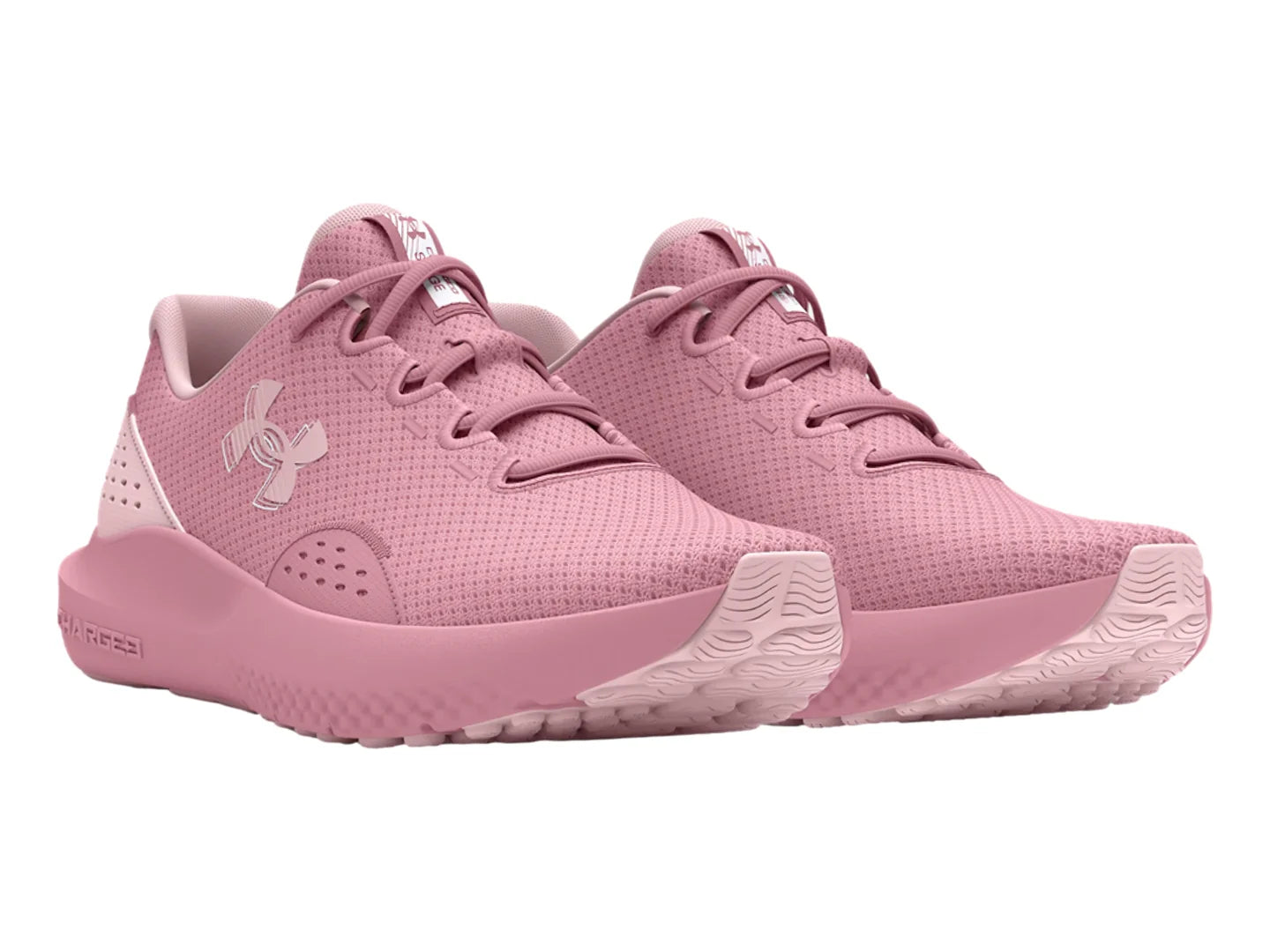 Tenis Under Armour Charged Surge 4 Rosa para Mujer