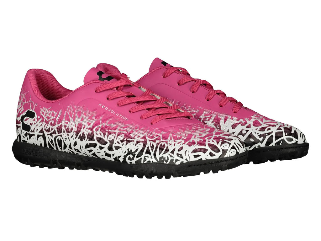 Tenis de Fútbol Charly Rosa con Negro para Hombre