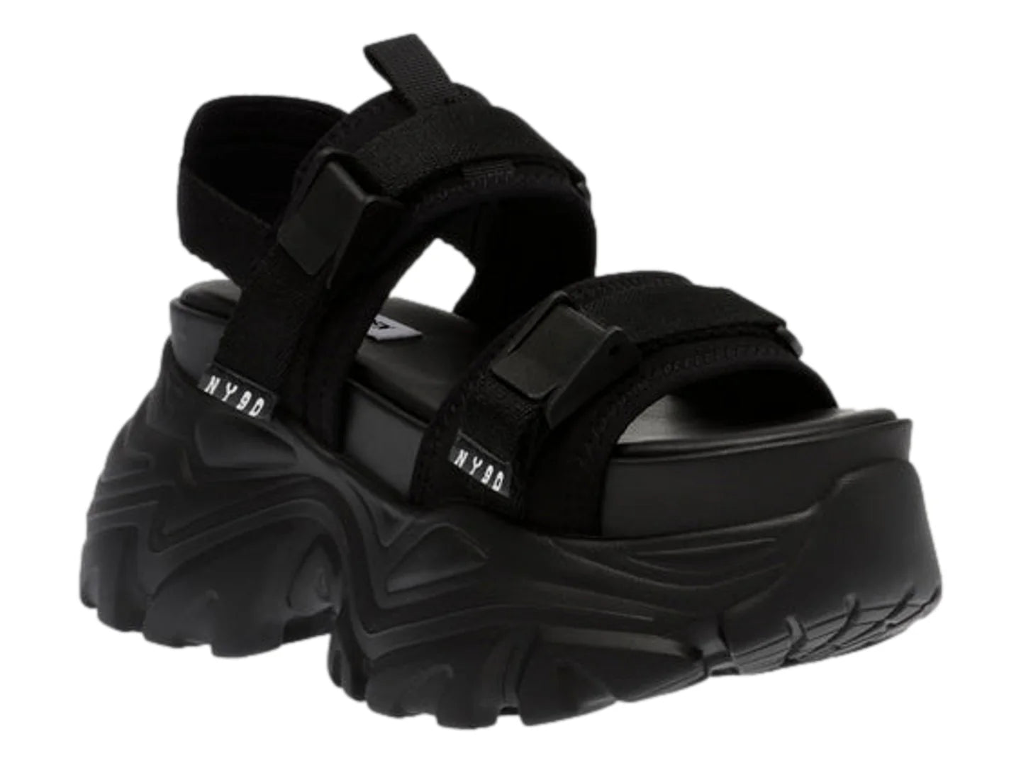 Sandalias Steve Madden Vortex Negro para Mujer