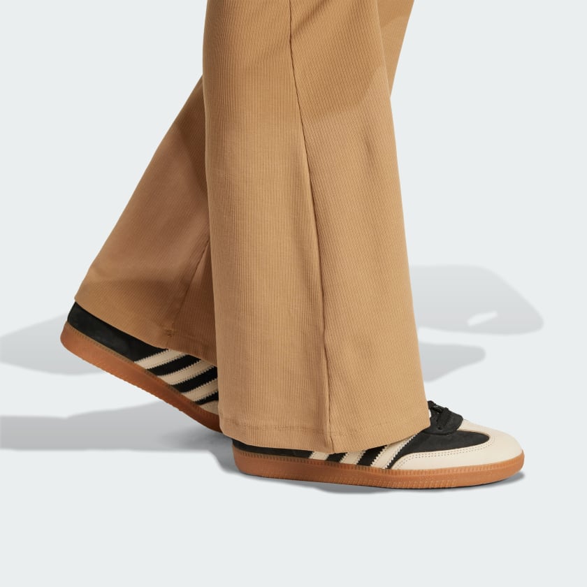 Women's adidas Essentials Rib Flared Leggings