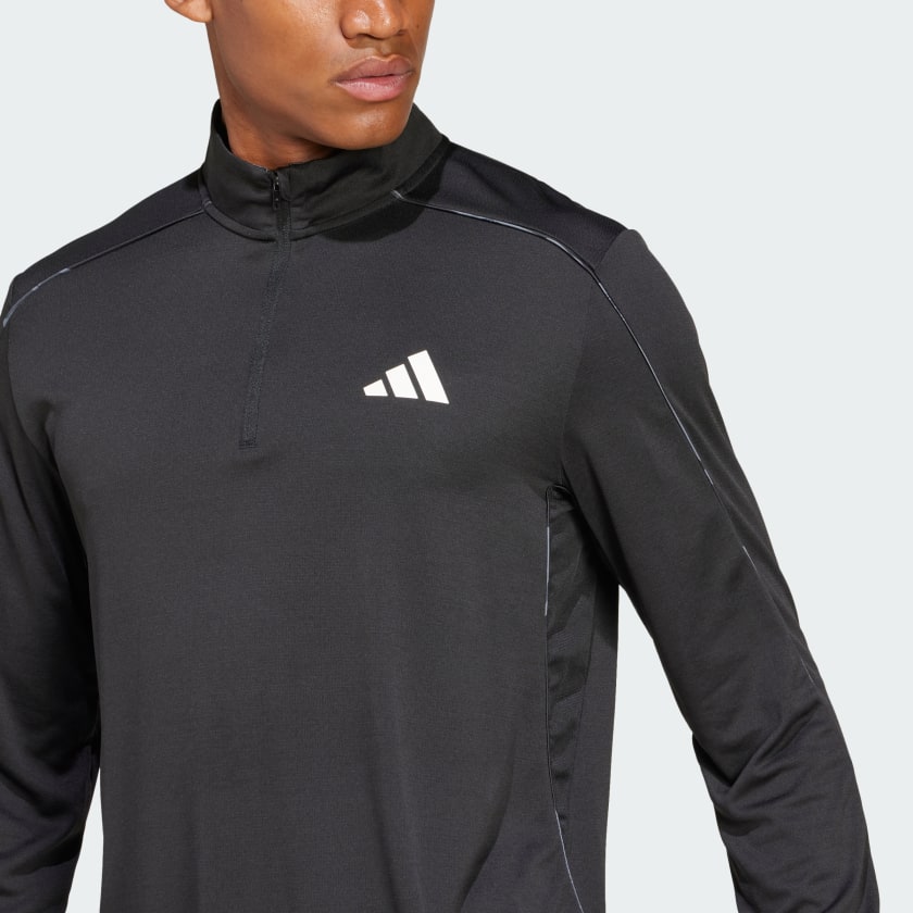 Men's adidas Train Essentials  Camo 1/4-Zip Tee