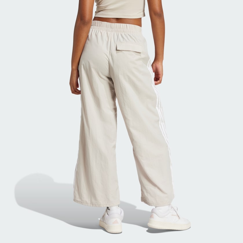 Women's adidas Essentials 3-Stripes Lifestyle Woven Parachute Pants