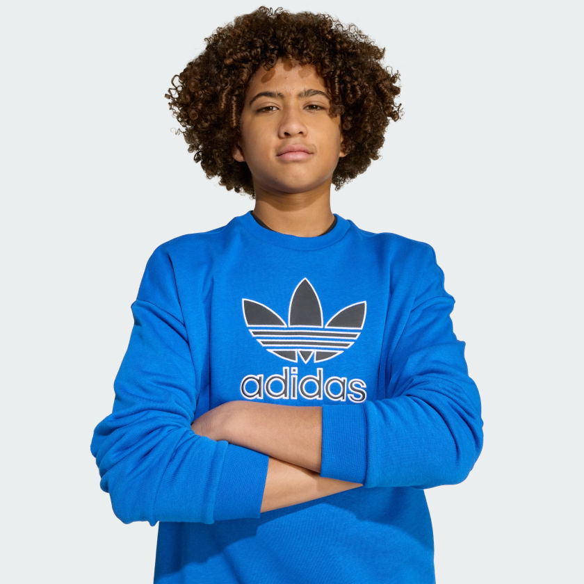 Kids' adidas Trefoil Crew Kids