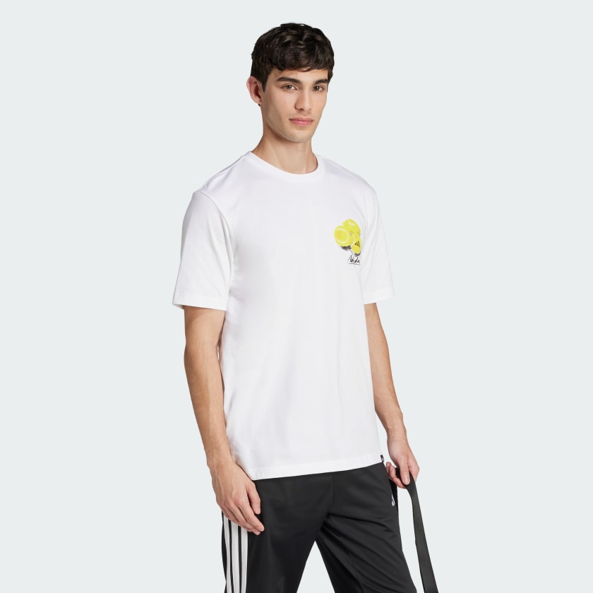 Men's adidas Lounge Still Life Lemons Graphic Tee
