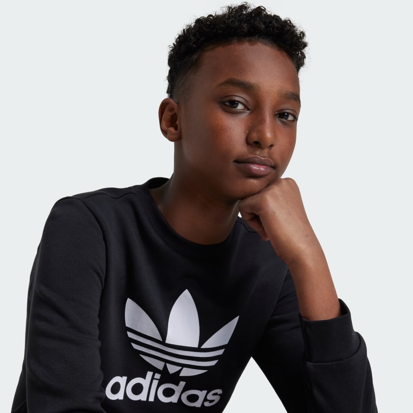 Kids' adidas Trefoil Crew Sweatshirt Kids