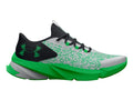 Tenis Under Armour Scramjet 5 Gris y Verde para Niño