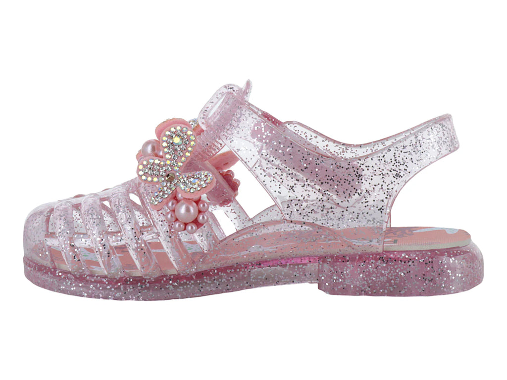 Sandalias Roze Glitter Pink para Niña
