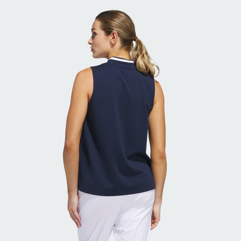 Women's adidas Go-To Sleeveless Polo Shirt